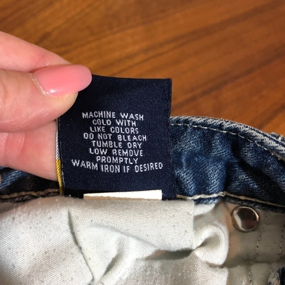 🔥VIGOSS STUDIO DISTRESSED JEANS SIZE 9/10 30 - Picture 6 of 6